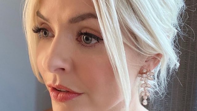holly willoughby hair up earrings