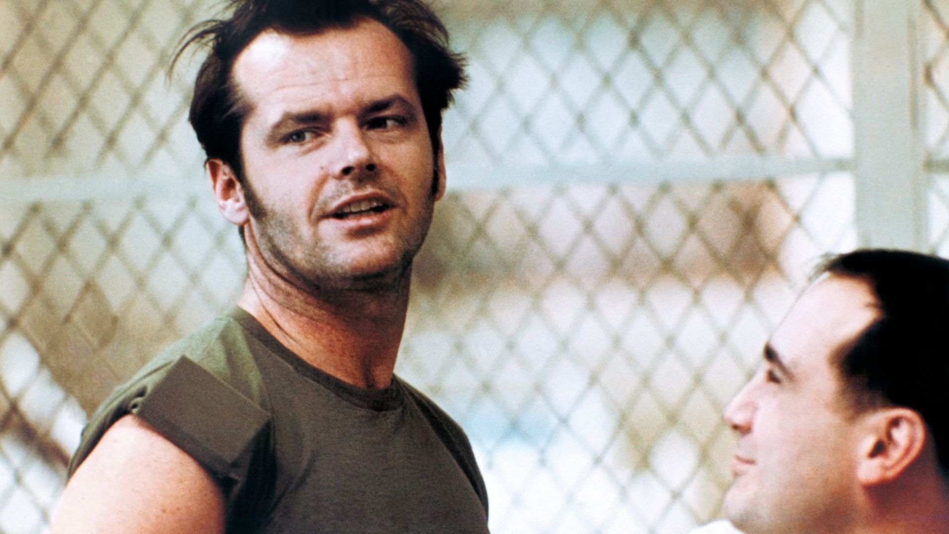 Jack Nicholson and Danny DeVito in a scene from One Flew Over The Cuckoo's Nest