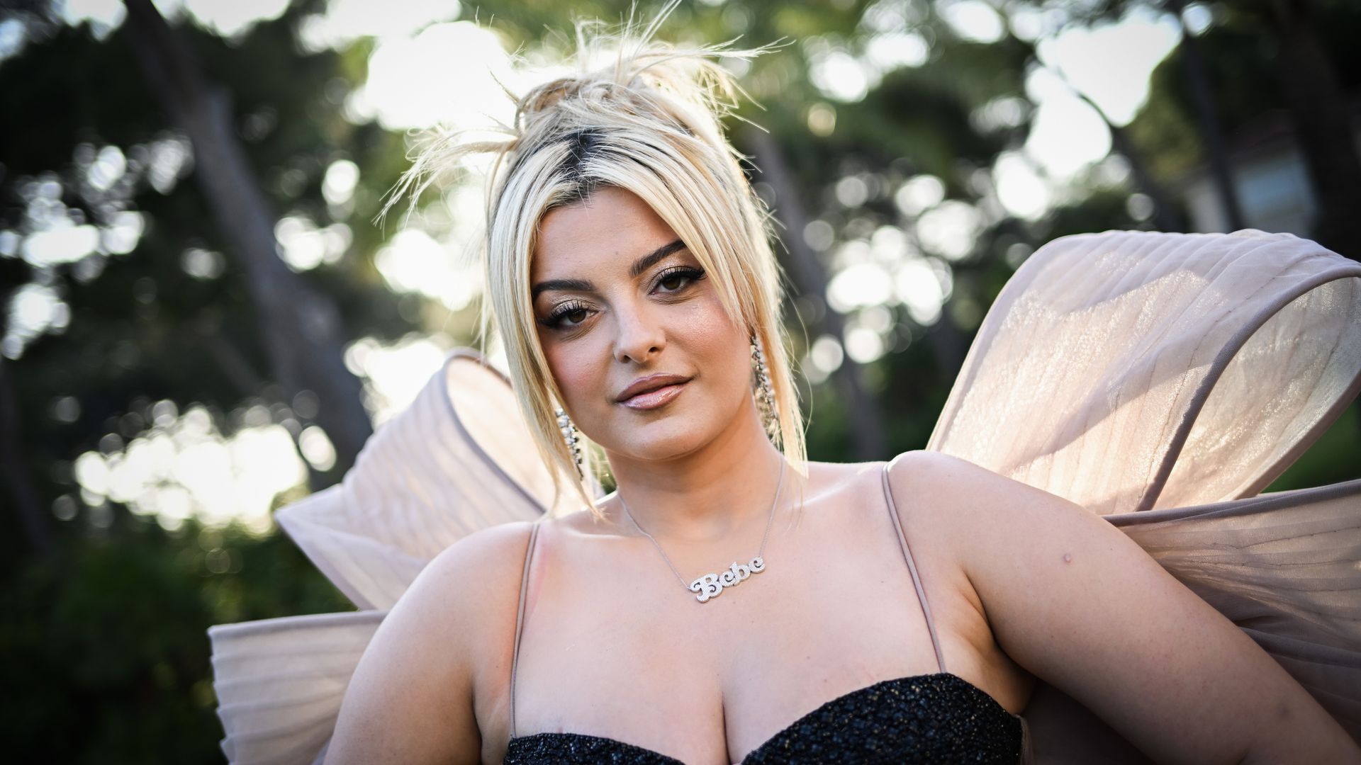 ebe Rexha attends the amfAR Cannes Gala 2023 at Hotel du Cap-Eden-Roc on May 25, 2023 in Cap d'Antibes, France