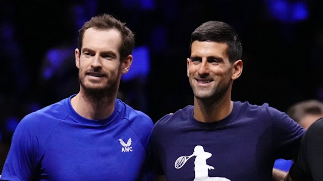 Andy Murray Novak Djokovic laver cup