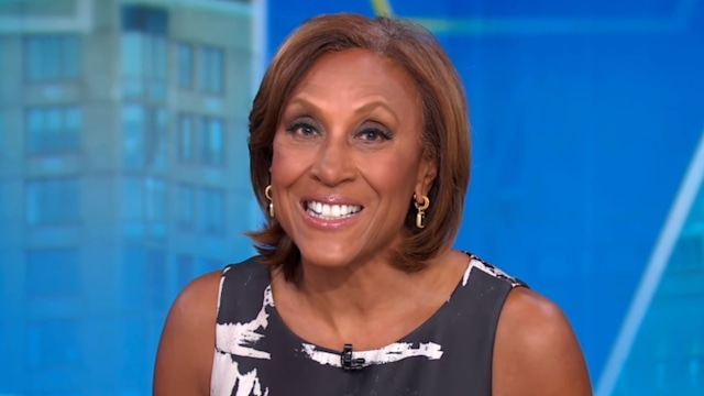 Robin Roberts in the GMA studios 