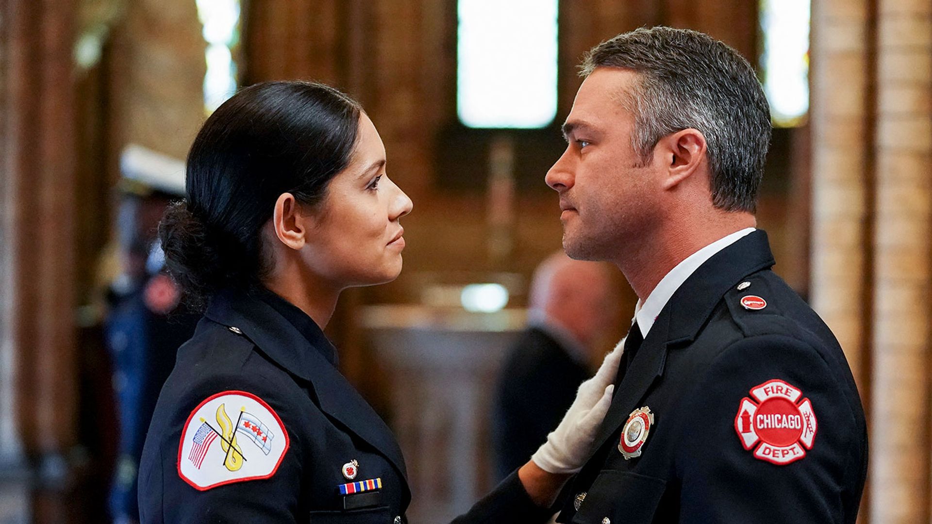 Taylor Kinney makes rare comment about close relationship with Chicago Fire ‘wife’ Miranda Rae Mayo