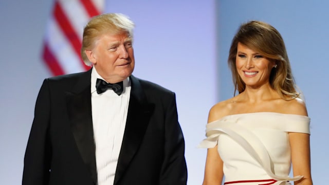 donald and melania trump 2017