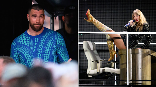 Travis Kelce watched Taylor Swift perform in Sydney