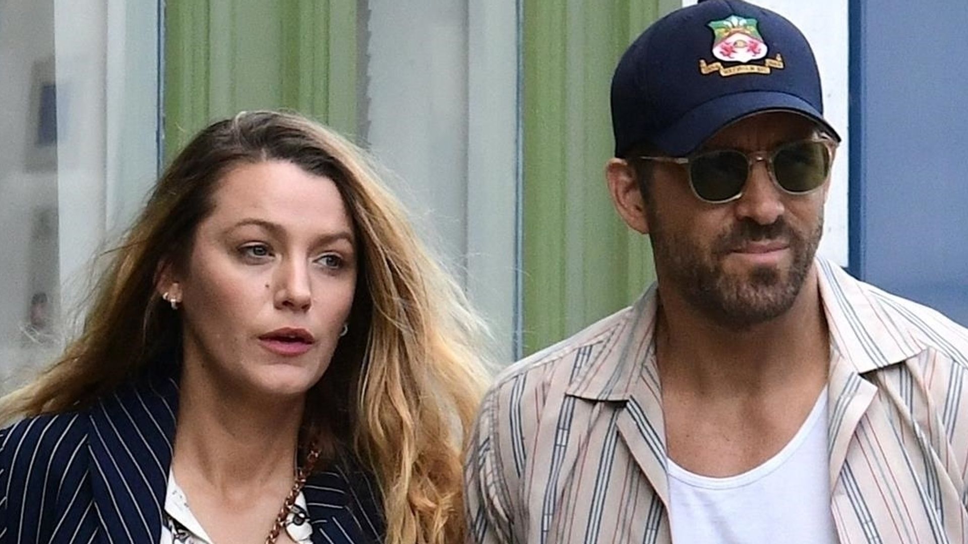 Ryan Reynolds and Blake Lively in Paris holding hands