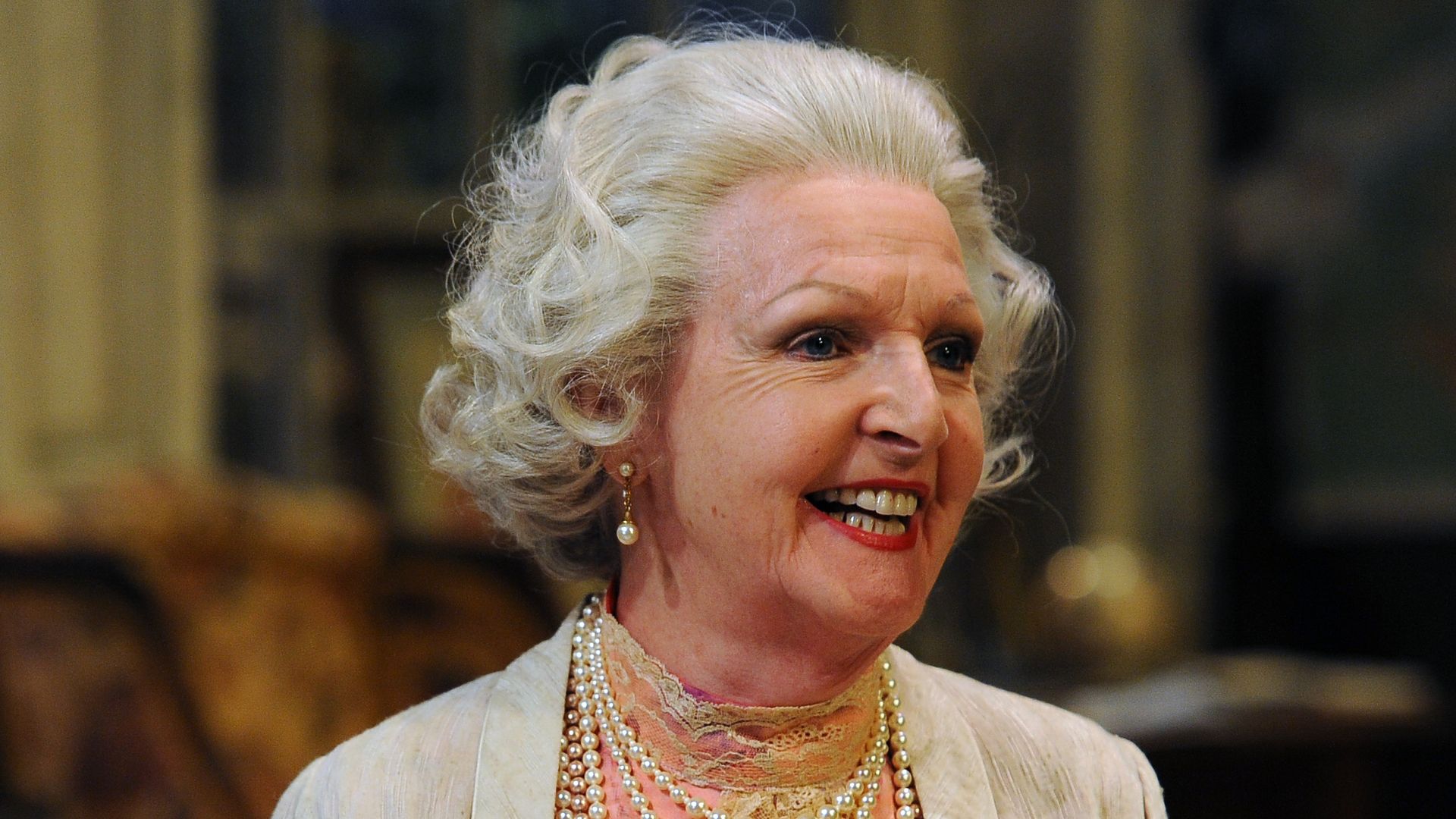 CHICHESTER, ENGLAND - MAY 30: Penelope Keith as Mrs St Maugham in Enid Bagnold's The Chalk Garden directed by Alan Strachan at Chichester Festival Theatre on May 30, 2018 in Chichester, England. (Photo by Robbie Jack/Corbis via Getty Images)
