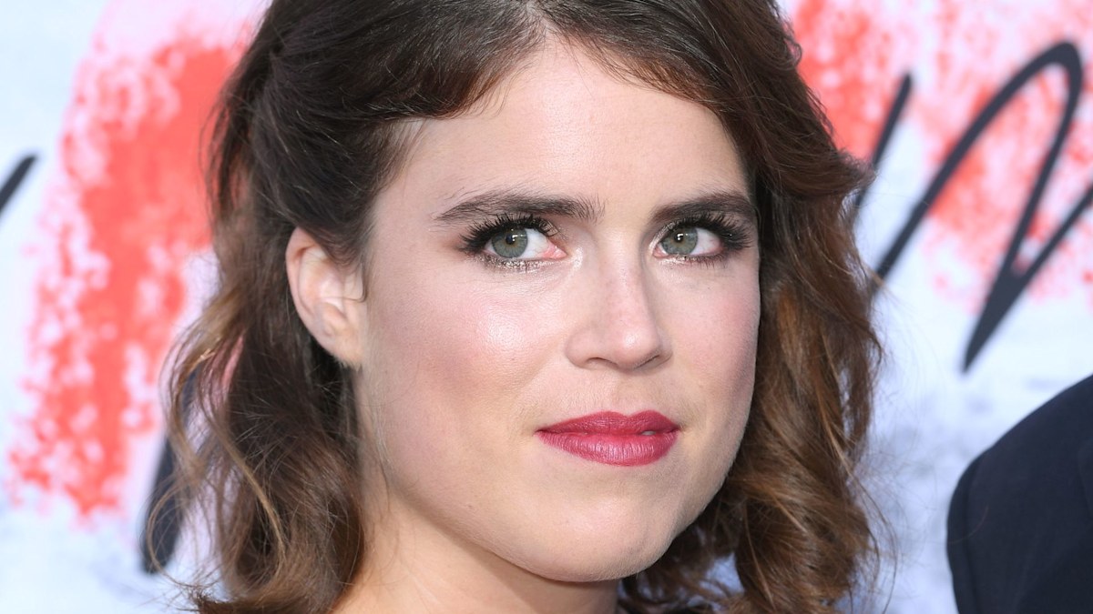 Princess Eugenie astounds in cold-shoulder dress for emotional evening