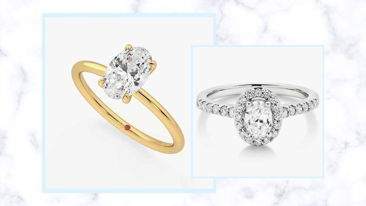 12 Best Oval Engagement Rings 2021 Unique Styles From Large To Small