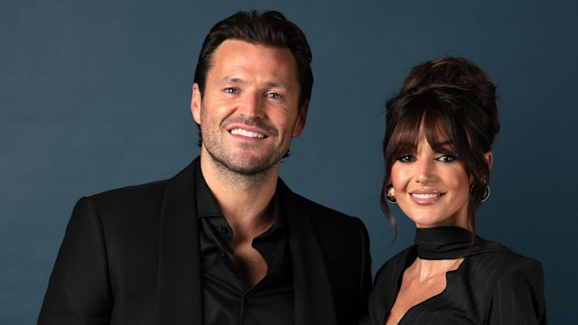 Mark Wright and Michelle Keegan in black outfits