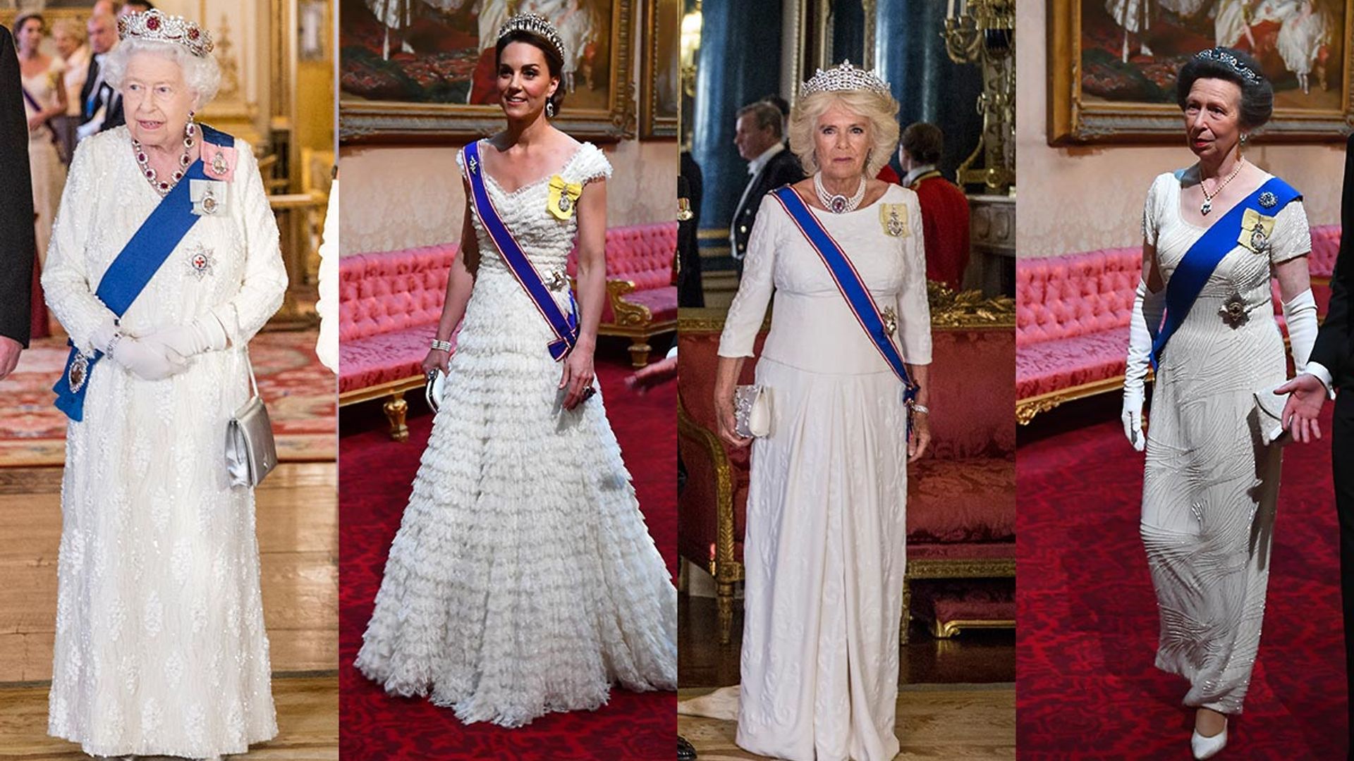 royals in white