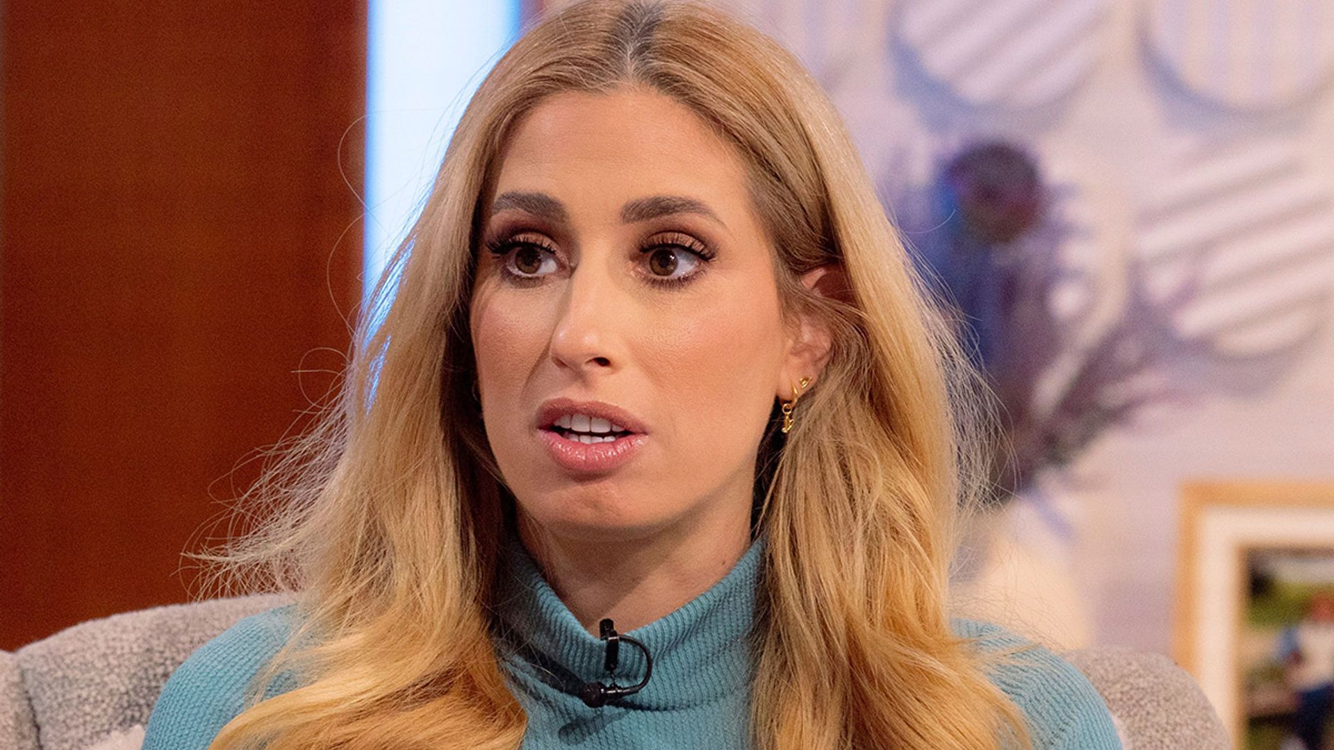 stacey solomon chats on lorraine