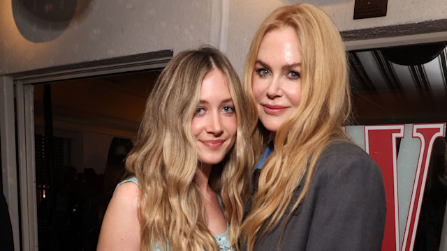 Nicole Kidman with her daughter Sunday Rose 