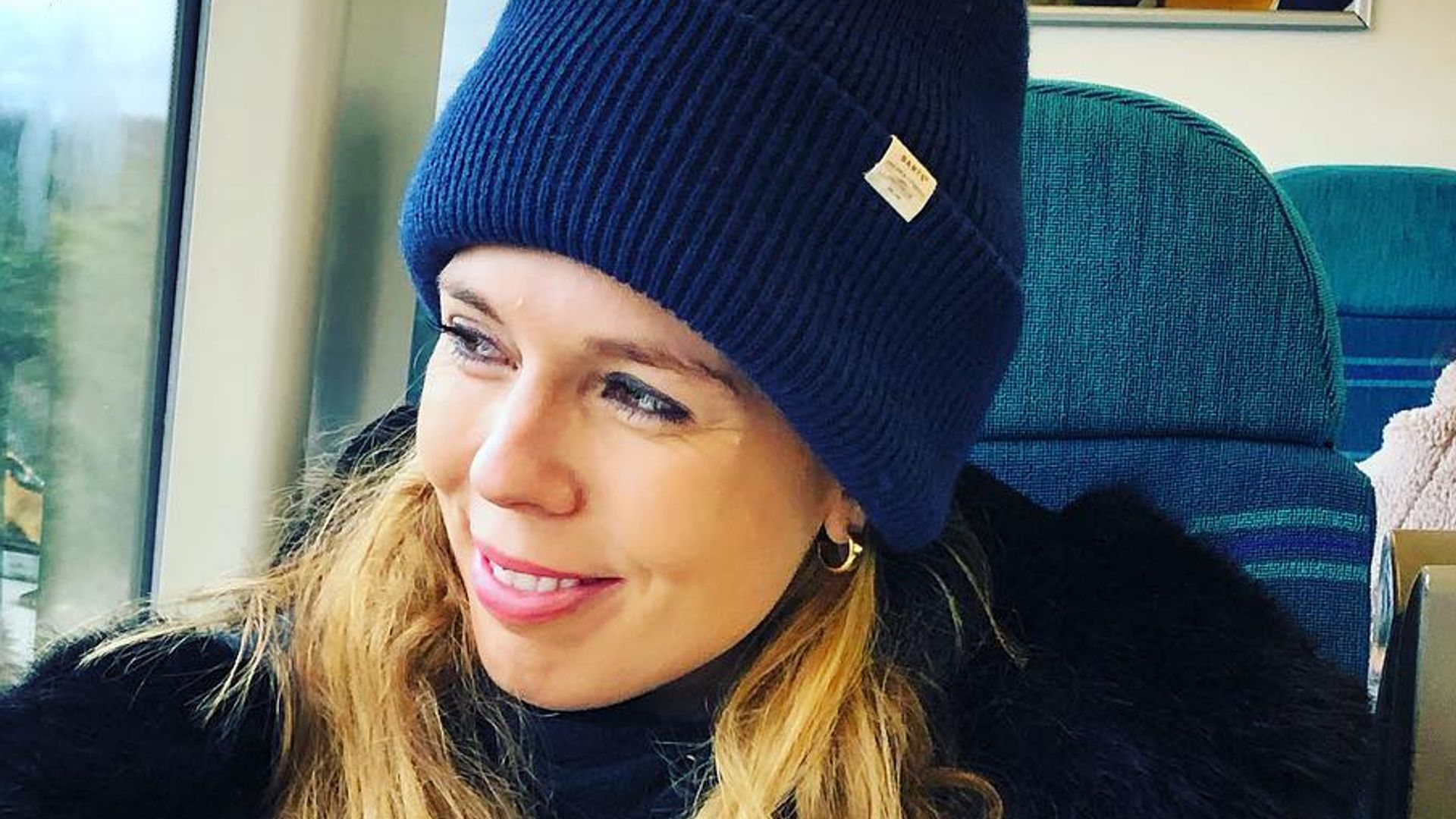 Carrie Johnson shares adorable photos of three children from lavish family ski trip