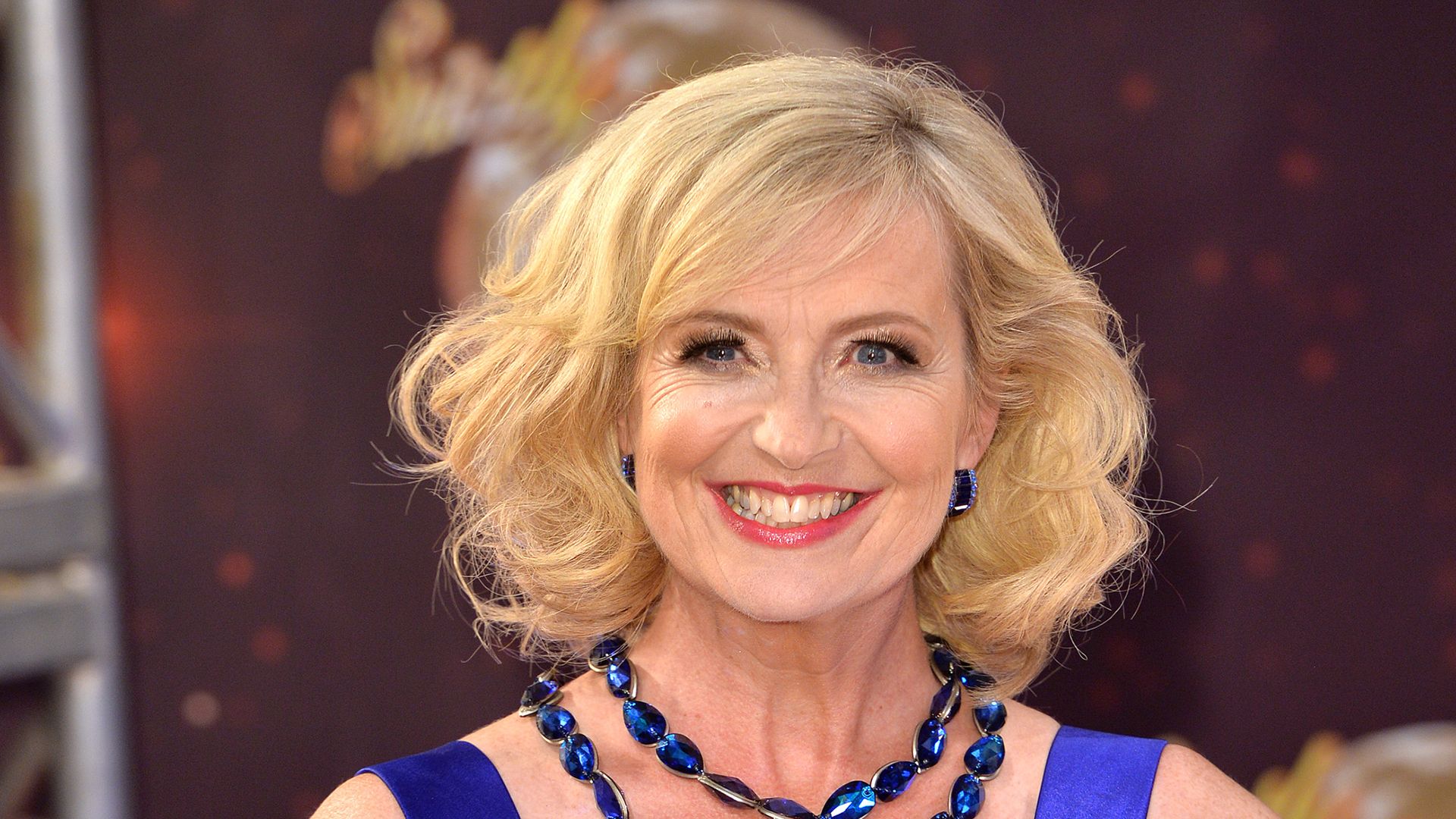 Carol Kirkwood attends the red carpet launch of Strictly Come Dancing 2015