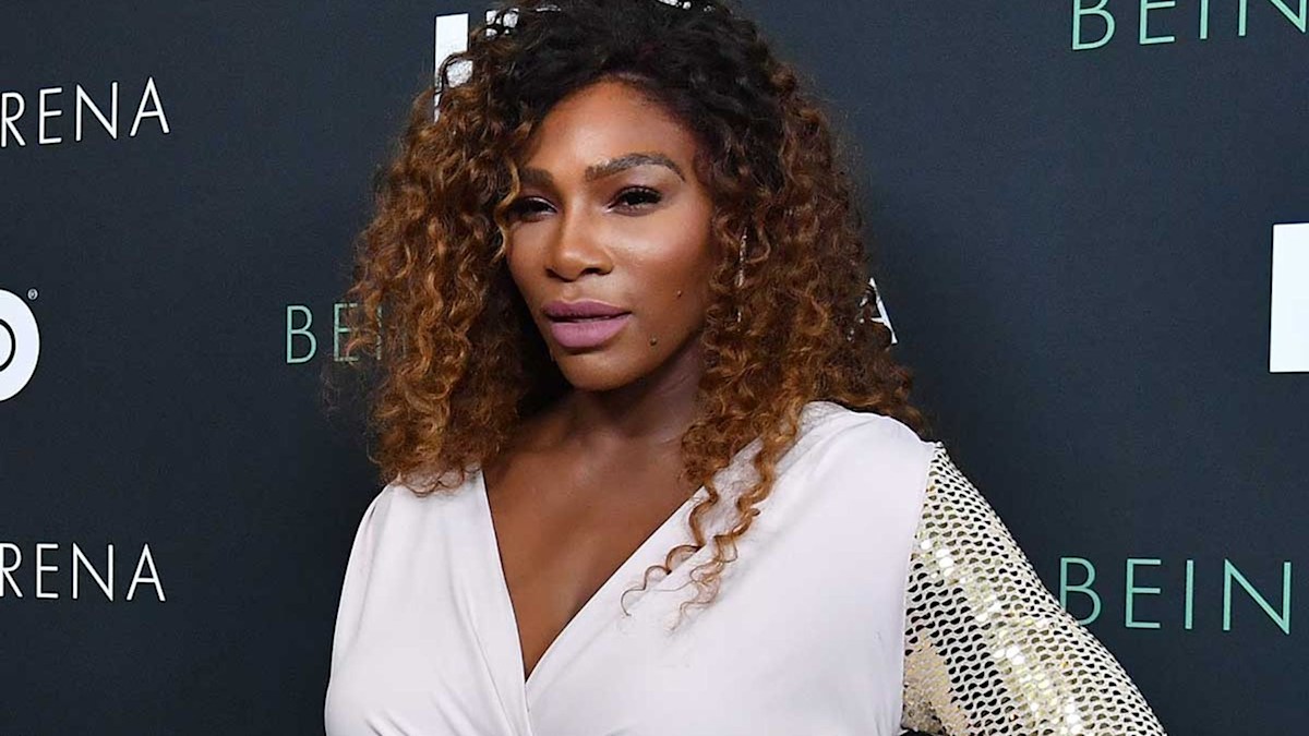 Serena Williams looks relaxed as she enjoys 'day on the farm' with