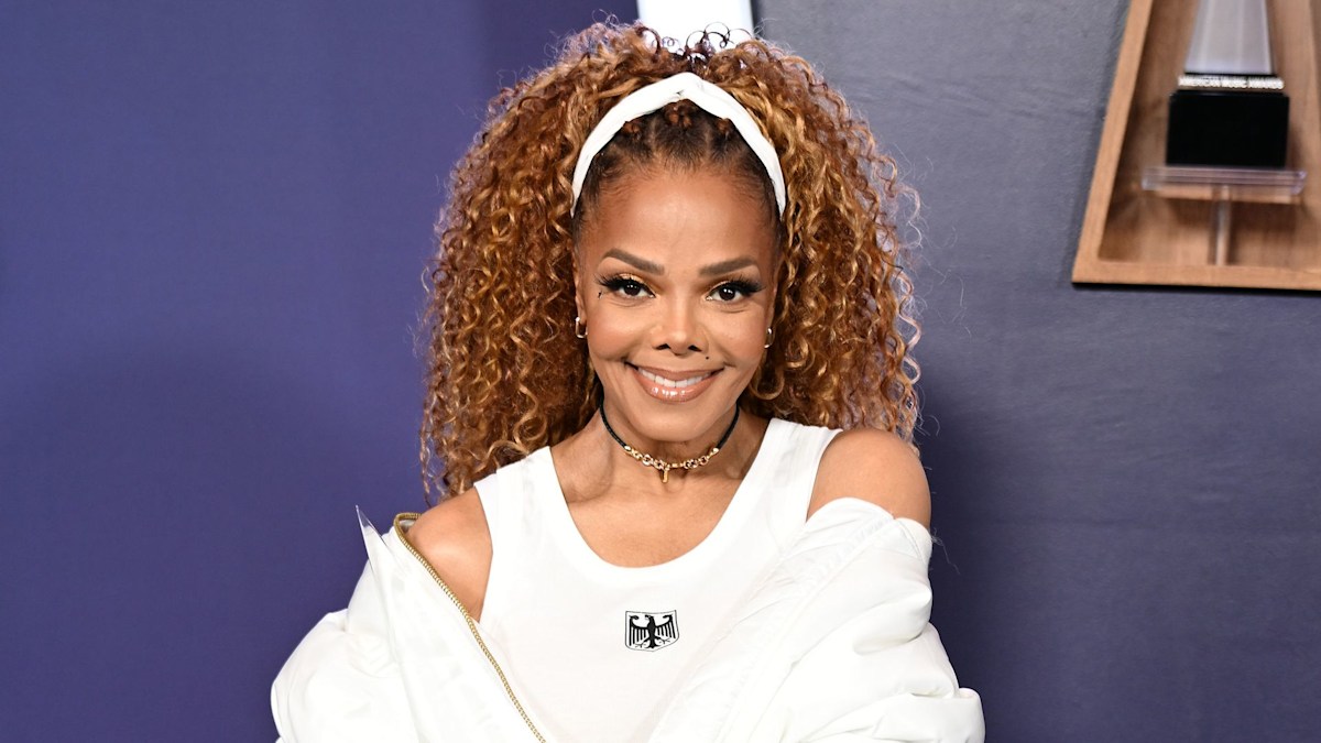 Janet Jackson supports 'sexy' friend during rare London outing