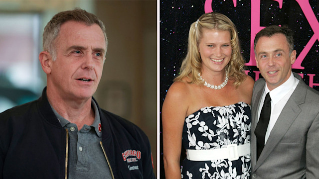 David Eigenberg in Chicago Fire, David Eigenberg and wife Chrysti Eigenberg 