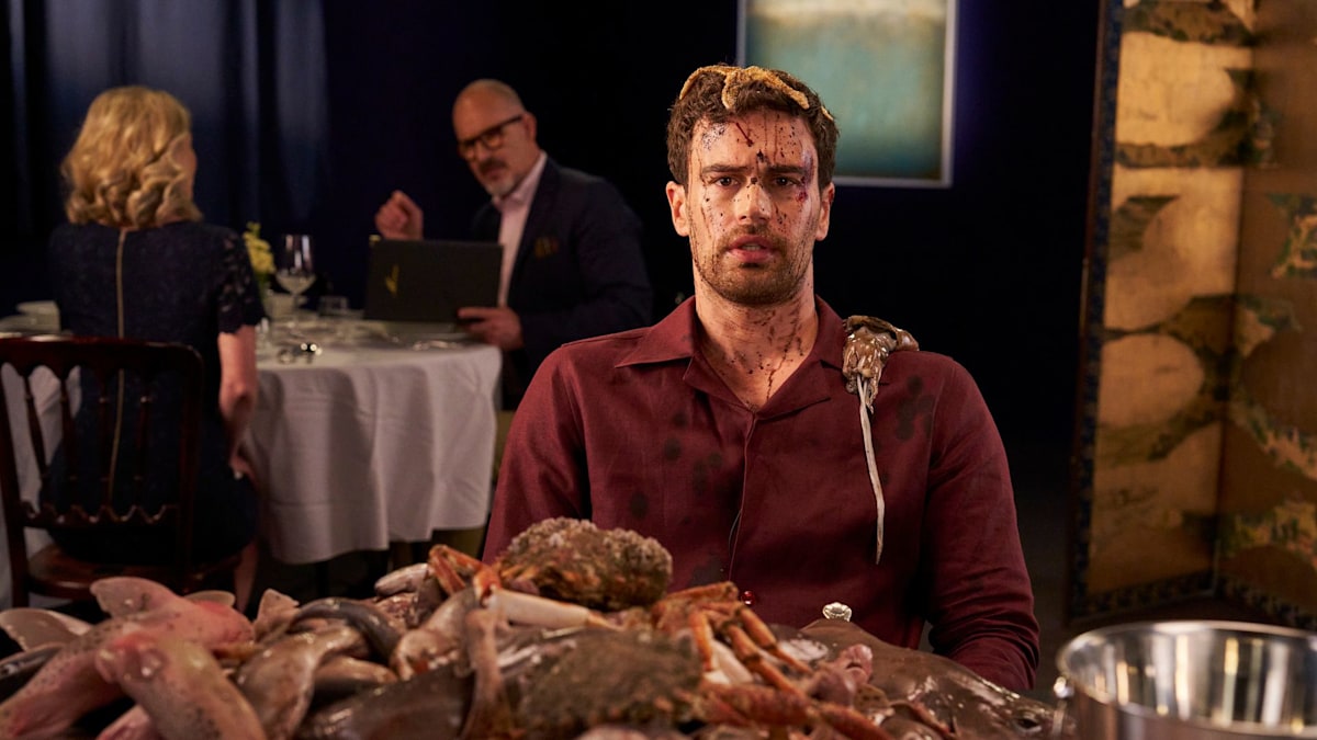 The Gentleman star Theo James reveals 'deeply unsettling' moment on set of The Bottom Line