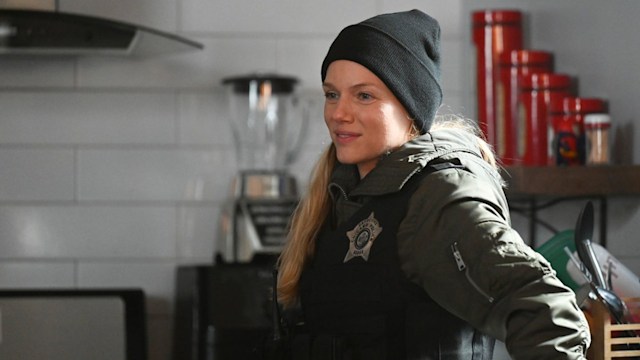 Tracy Spiridakos as Hailey Upton in Chicago P.D.