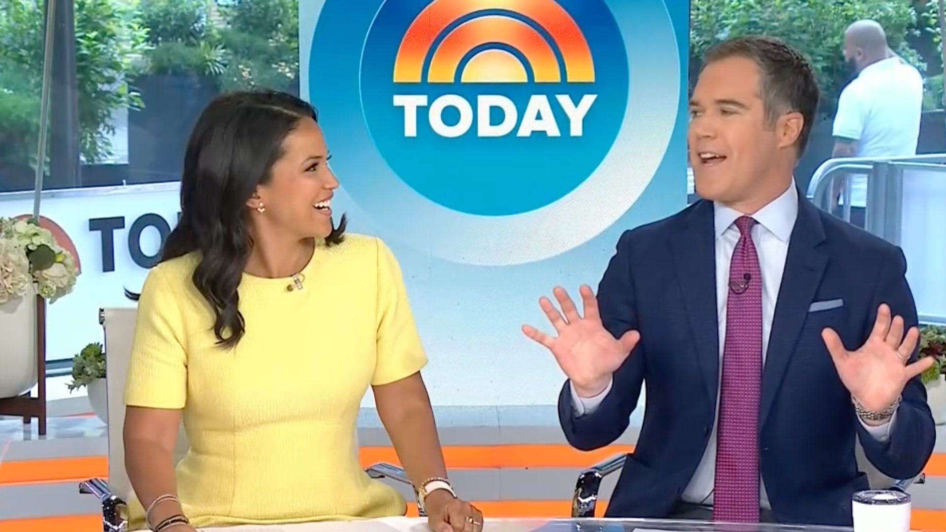 Laura and Peter on Today