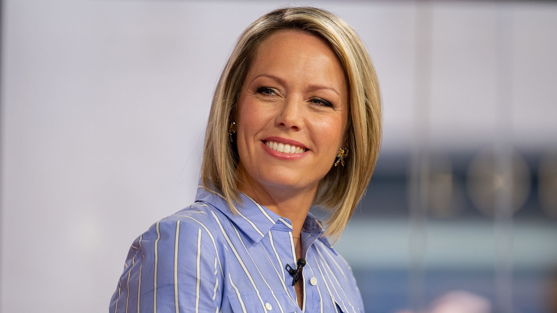 Dylan Dreyer in the Today Show studios 