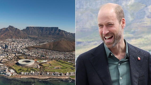 Prince William travelled to Cape Town for Earthshot Prize Awards