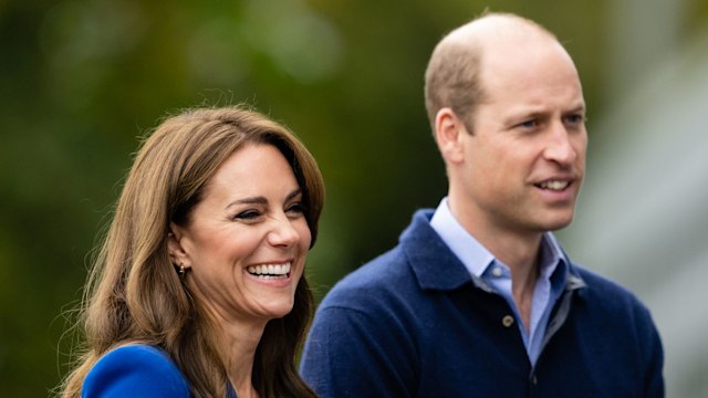 William and Kate at sports centre in Marlow