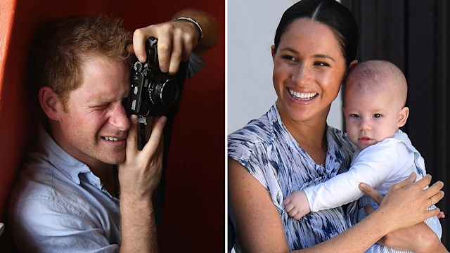 prince harry meghan markle archie picture