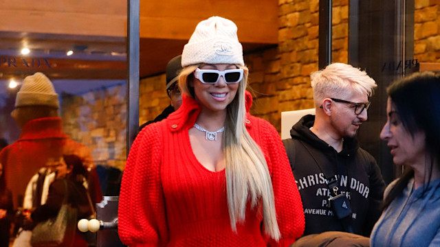 Mariah Carey is seen on December 21, 2024 in Aspen, Colorado.