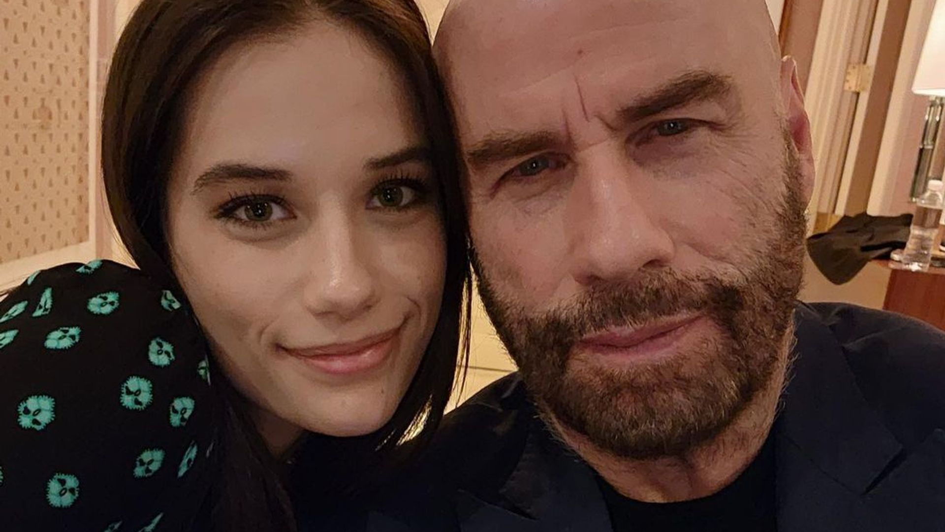 John Travolta and daughter Ella 