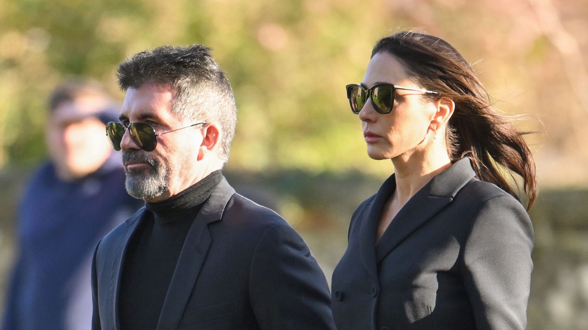 Simon Cowell and Lauren Silverman look grief-stricken at Liam Payne’s funeral