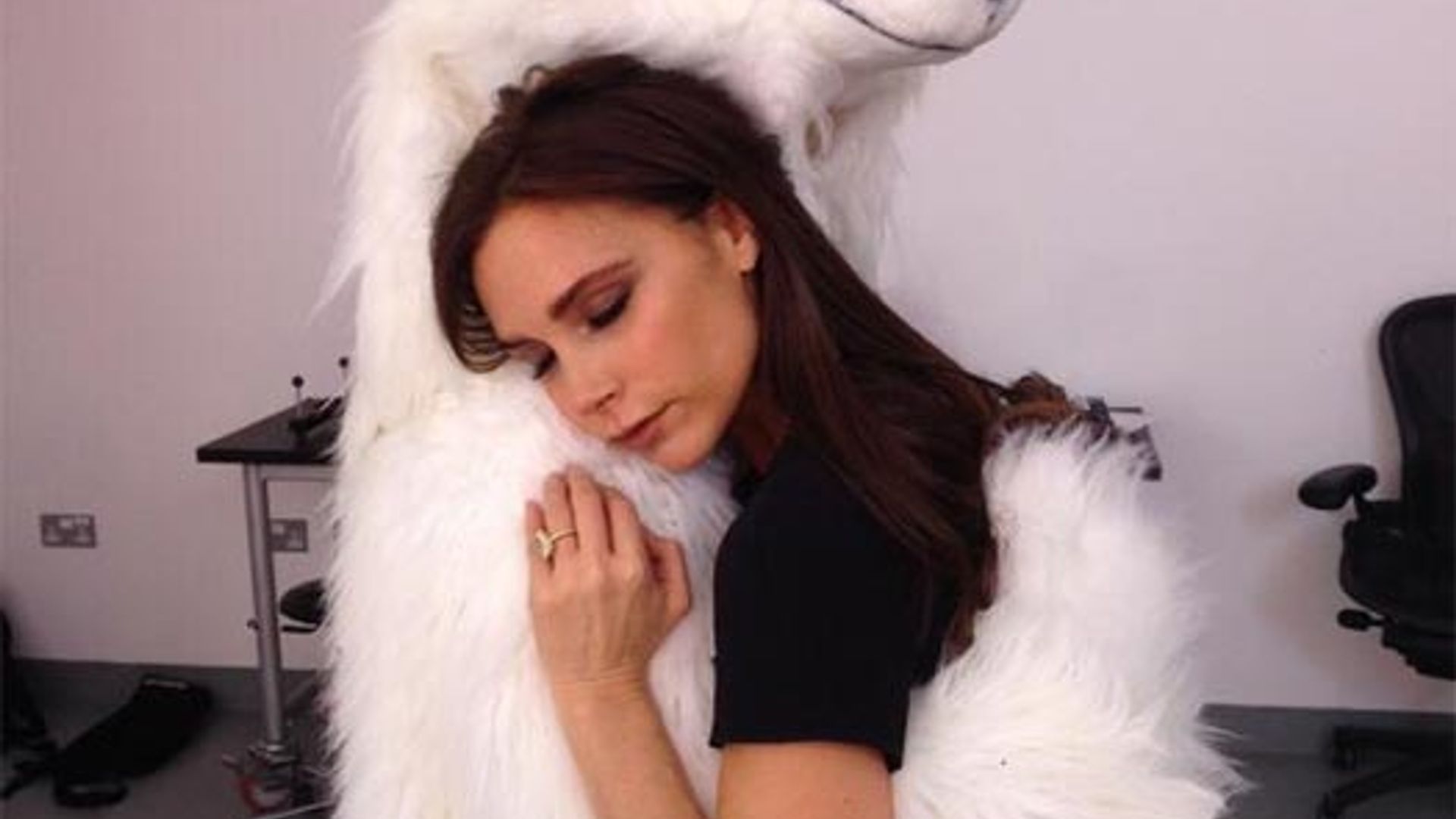'It's that time of year again': Victoria Beckham gets ready for the festive season
