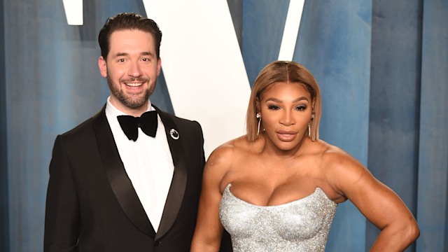 Alexis Ohanian and Serena Williams attending the Vanity Fair Oscar Party held at the Wallis Annenberg Center for the Performing Arts in Beverly Hills, Los Angeles, California, USA. Picture date: Sunday March 27, 2022