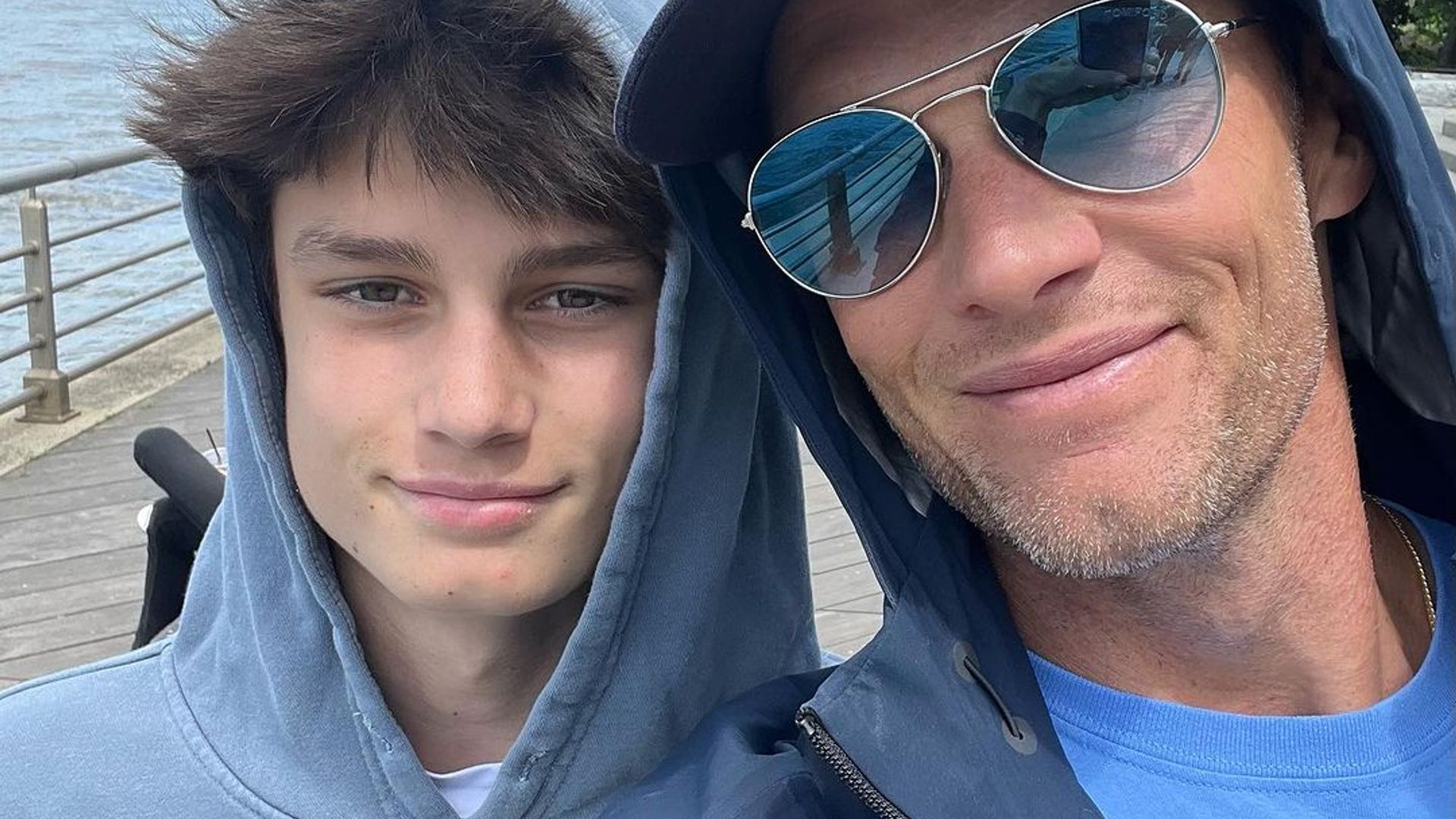 Tom Brady’s teenage son bears striking resemblance to dad in latest photo