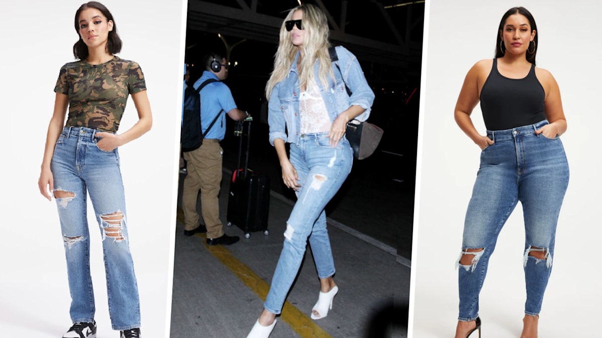 Khloé Kardashian's waist-shaping Good American jeans are 50% off right now