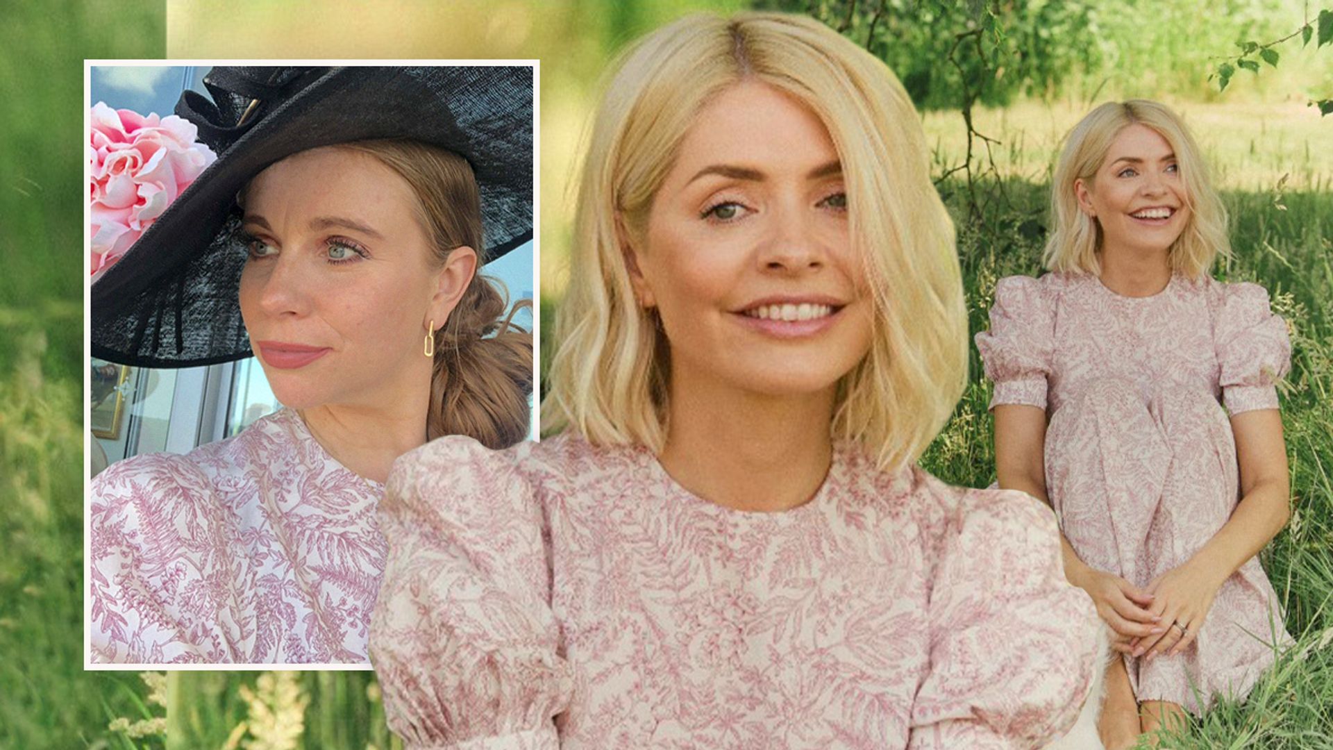 Fashion Editor Laura Sutcliffe wears Holly Willoughby's latest dress from Instagram by The Vampire's Wife