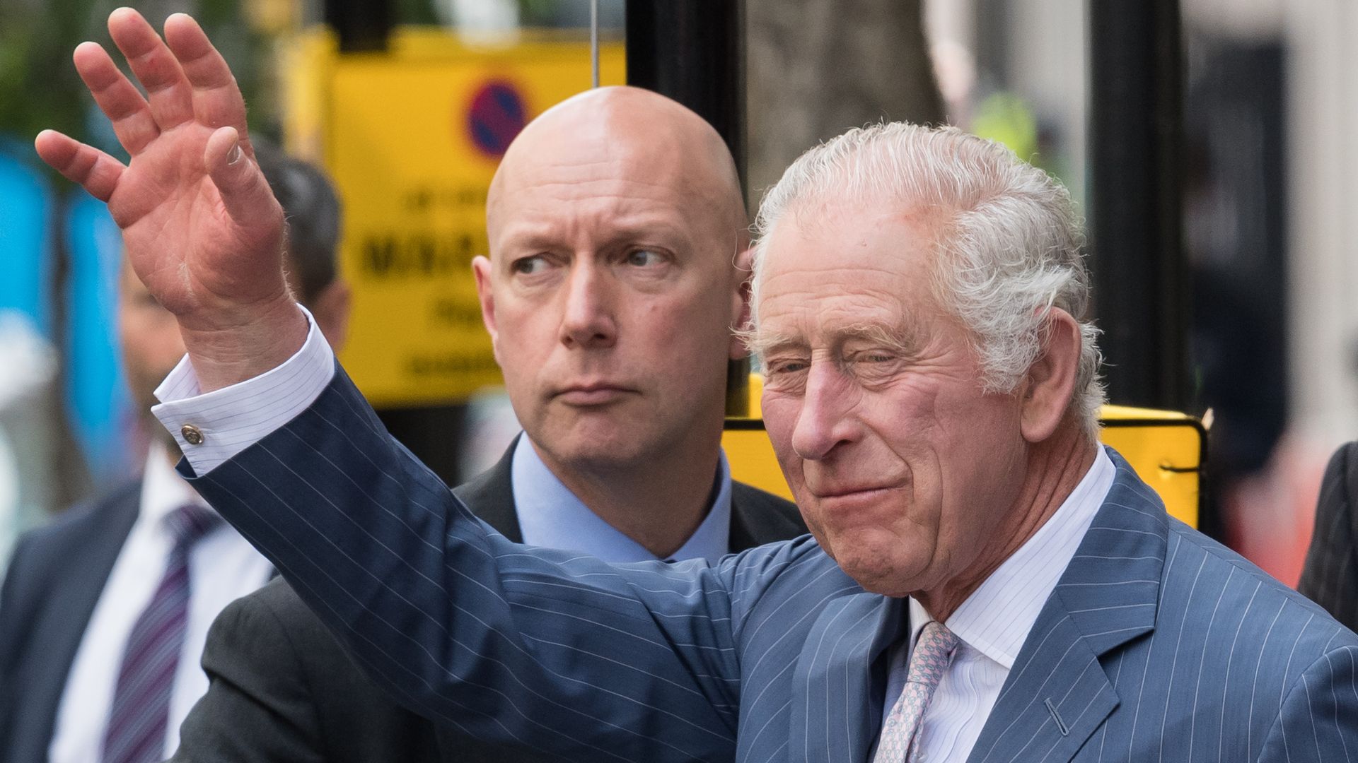 King Charles III Visits 180 Strand in London