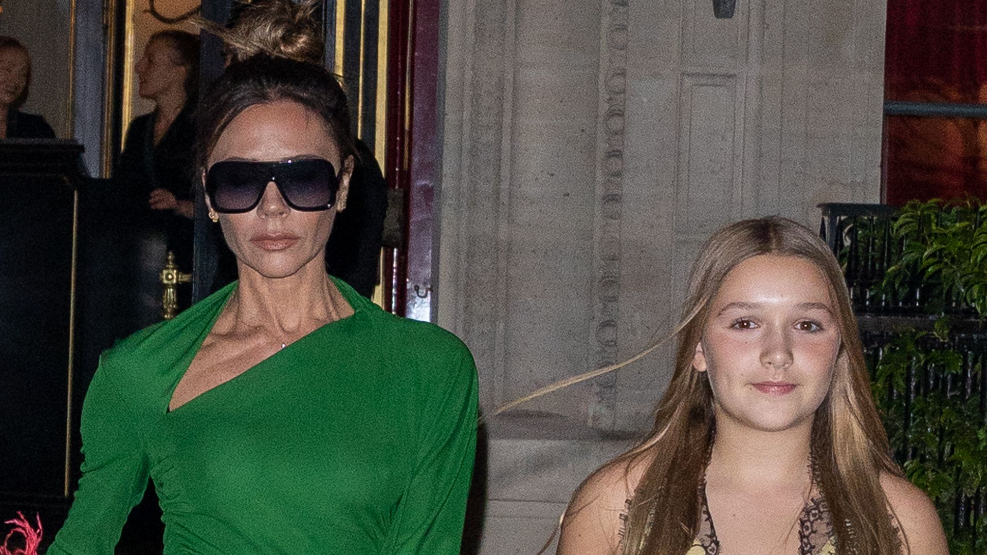 Victoria Beckham jets back to the UK from Miami with sons Cruz, Romeo and  his girlfriend Mia Regan