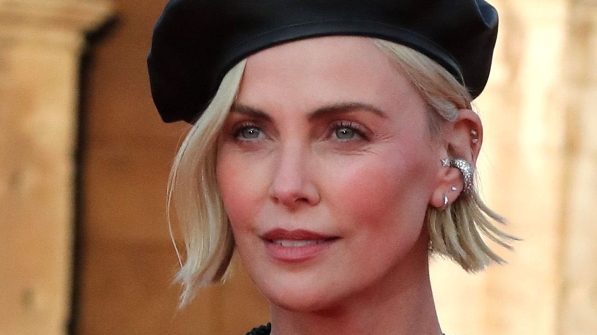 Charlize Theron attends the "Fast X" Premiere at Colosseo on May 12, 2023 