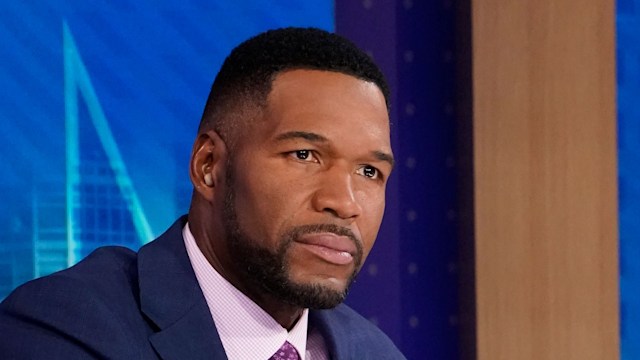 MICHAEL STRAHAN ON GOOD MORNING AMERICA