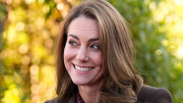 Kate Middleton smiles broadly