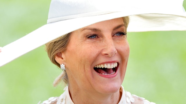 ASCOT, UNITED KINGDOM - JUNE 19: (EMBARGOED FOR PUBLICATION IN UK NEWSPAPERS UNTIL 24 HOURS AFTER CREATE DATE AND TIME) Sophie, Duchess of Edinburgh attends day two of Royal Ascot 2024 at Ascot Racecourse on June 19, 2024 in Ascot, England. (Photo by Max Mumby/Indigo/Getty Images)