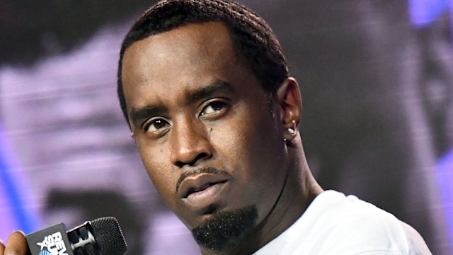 Sean Combs on stage