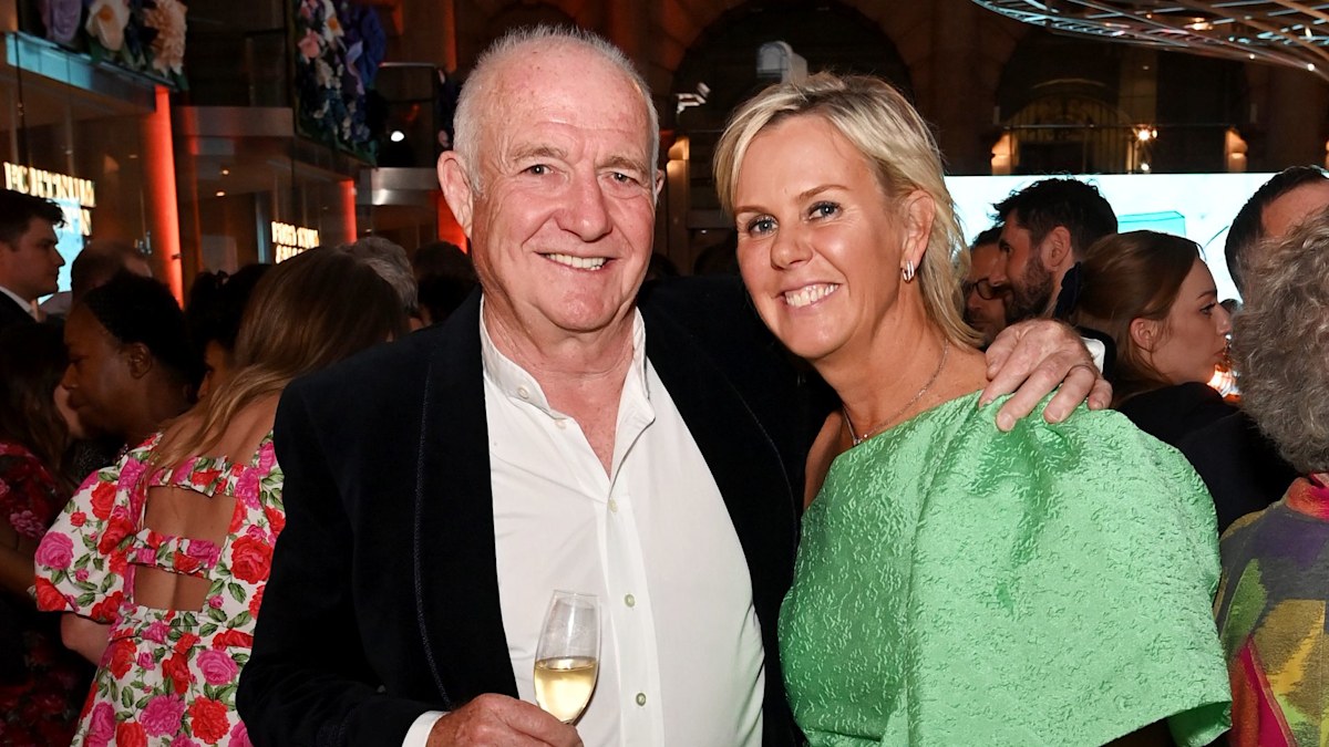 Rick Stein shares 'improved' health update as he's supported by wife ...