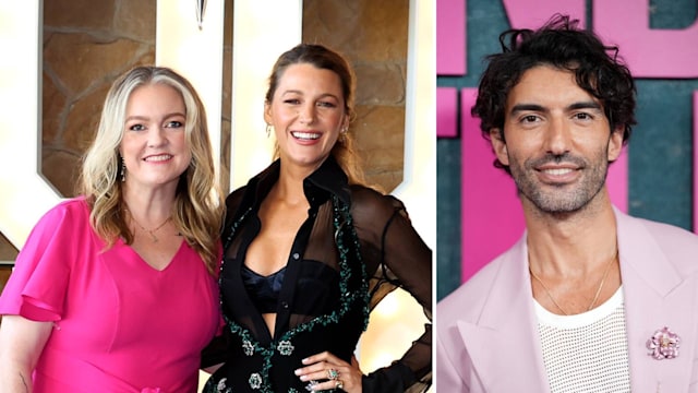 Colleen Hoover and Blake Lively; Justin Baldoni