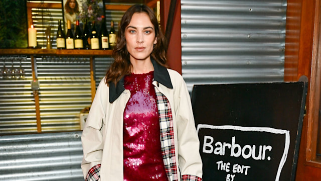 Alexa Chung attends an intimate dinner hosted by Alexa Chung to celebrate the launch of her most personal Barbour collection yet: "The Edit by Alexa Chung" on September 18, 2024 in London, England. (Photo by Dave Benett/Getty Images for Barbour)