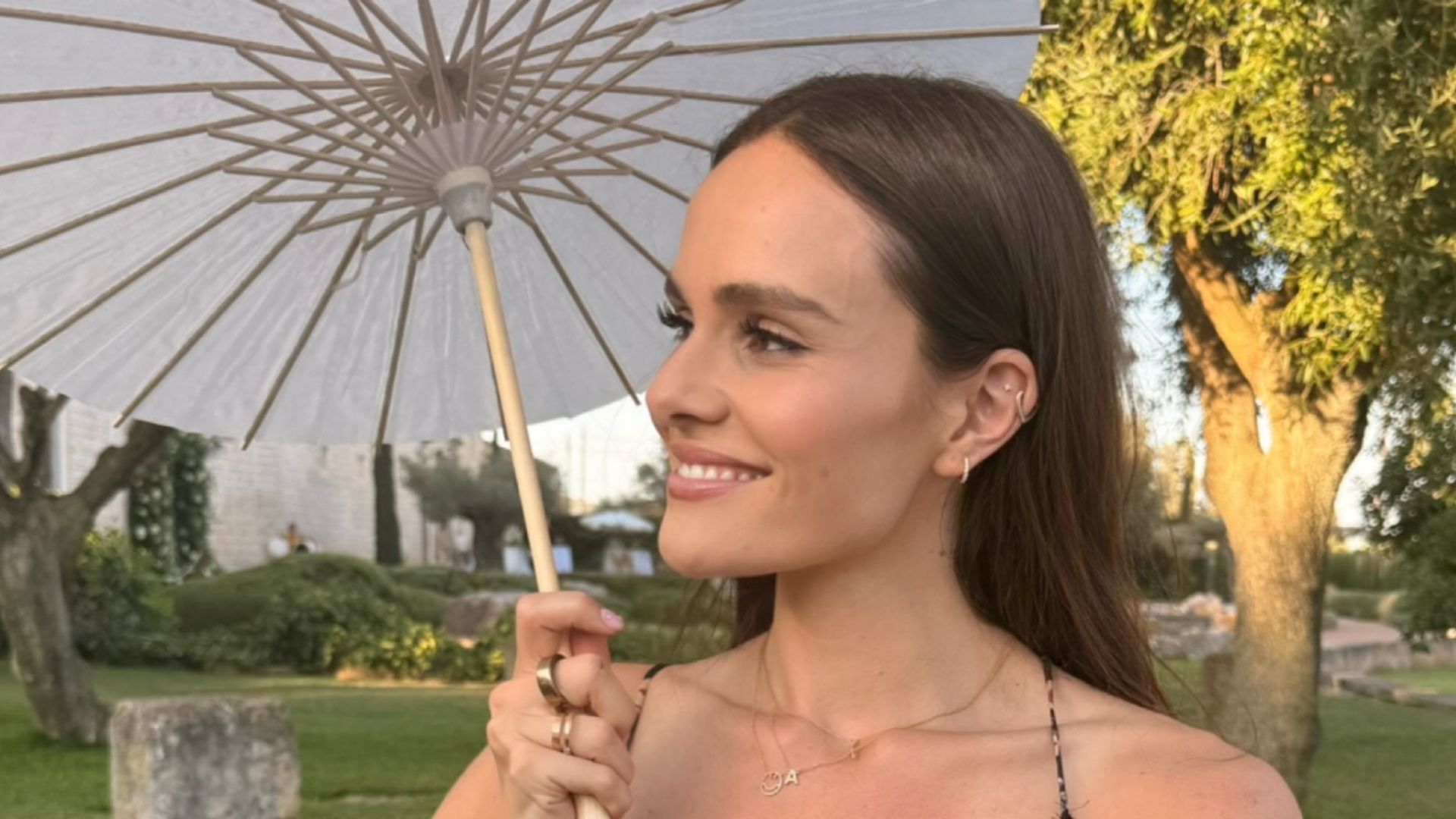 Holly Ramsay just wore mother Tana's sheer leg-split dress - from 20 years ago