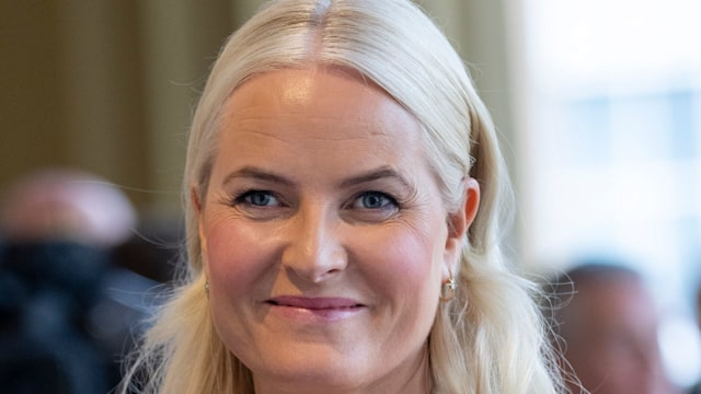  Crown Princess Mette-Marit of Norway attended the Coronation Reception For Overseas Guests at Buckingham Palace 
