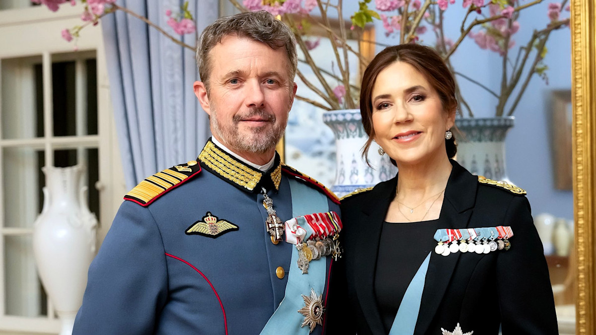 King Frederik and Queen Mary make glamorous appearance as they mark ...