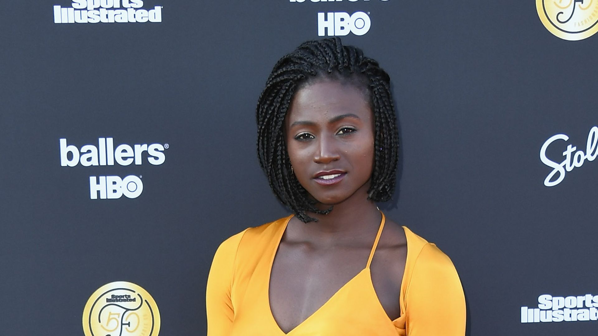 Tori Bowie attends Sports Illustrated Fashionable 50 at HYDE Sunset: Kitchen + Cocktails on July 12, 2018 in West Hollywood, California